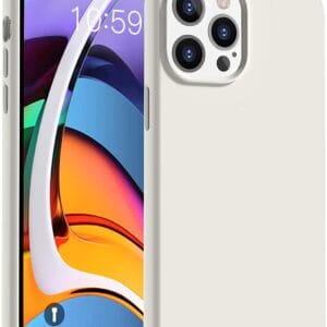 מגן גומי Velox iPhone 12 – IP12 max לבן
